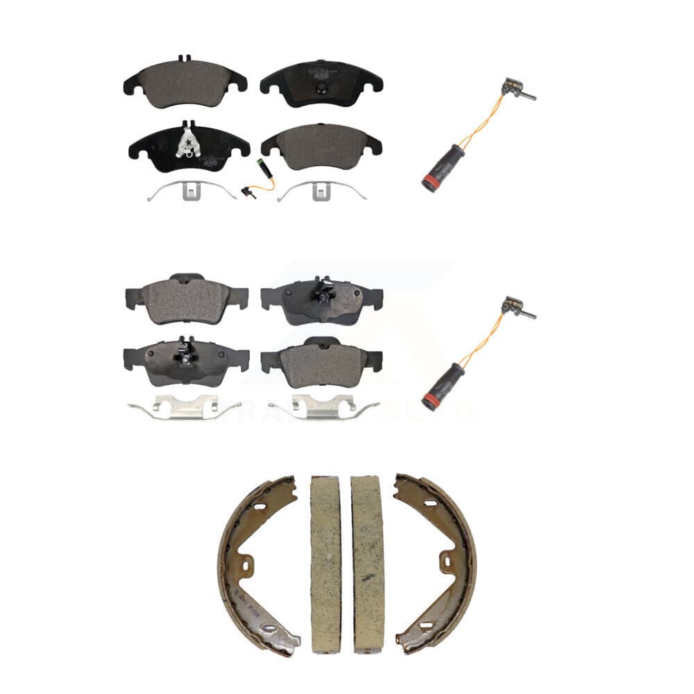 TEC - KTW-101797 - Front and Rear Disc Brake Pad Kits image 1