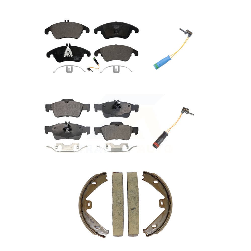 TEC - KTW-101798 - Front and Rear Disc Brake Pad Kits image 1