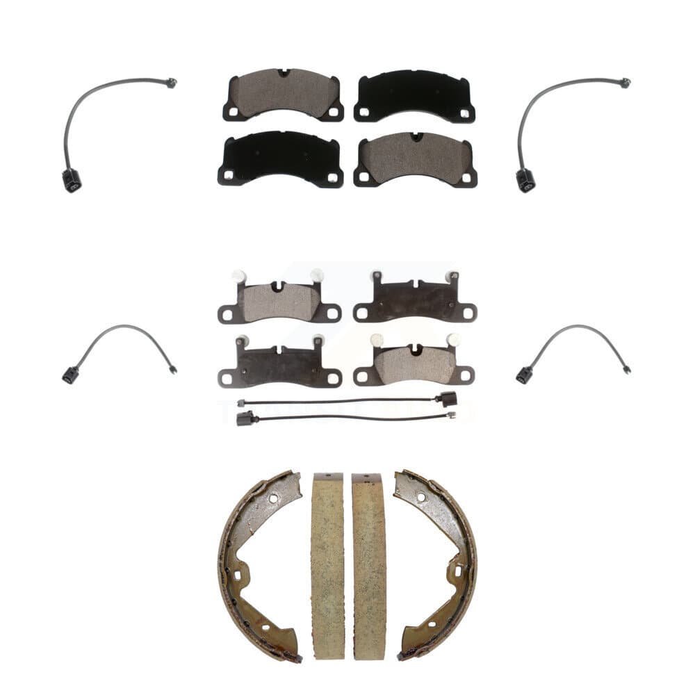 TEC - KTW-101806 - Front and Rear Disc Brake Pad Kits image 1