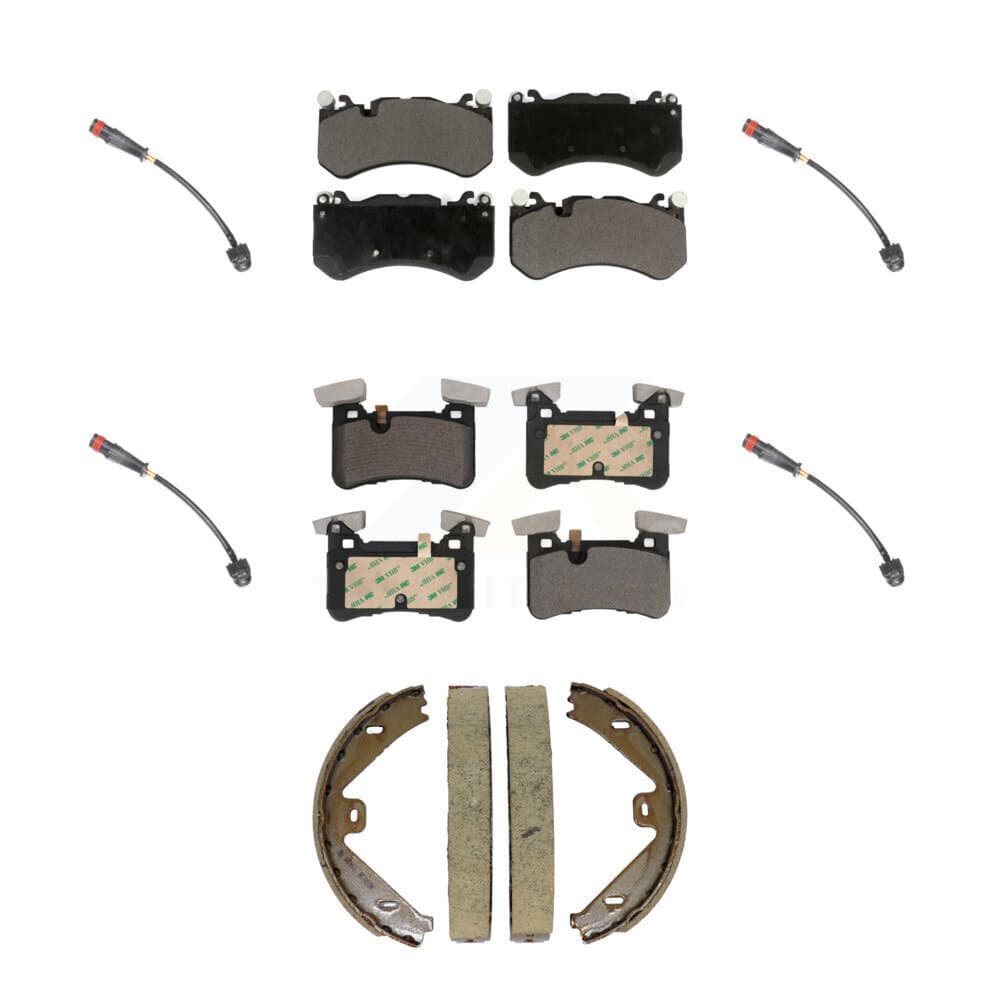 TEC - KTW-101812 - Front and Rear Disc Brake Pad Kits image 1