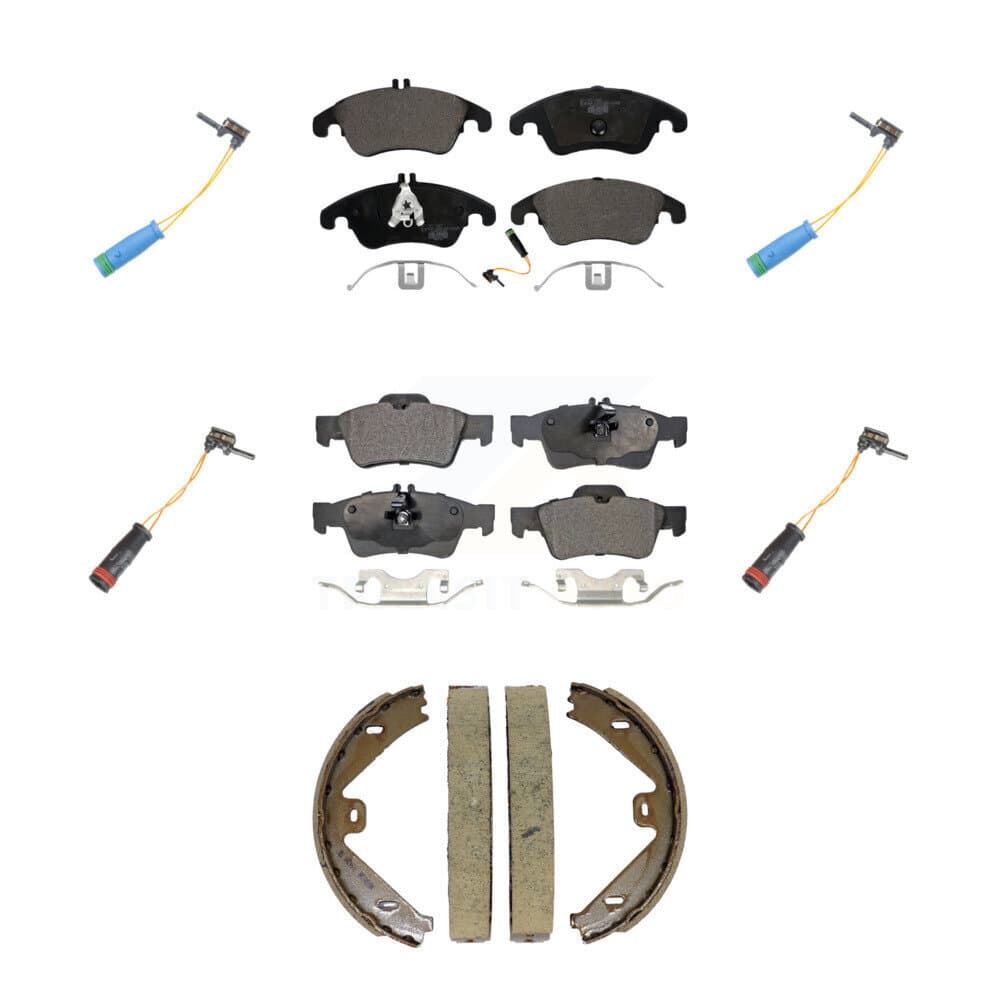 TEC - KTW-101816 - Front and Rear Disc Brake Pad Kits image 1