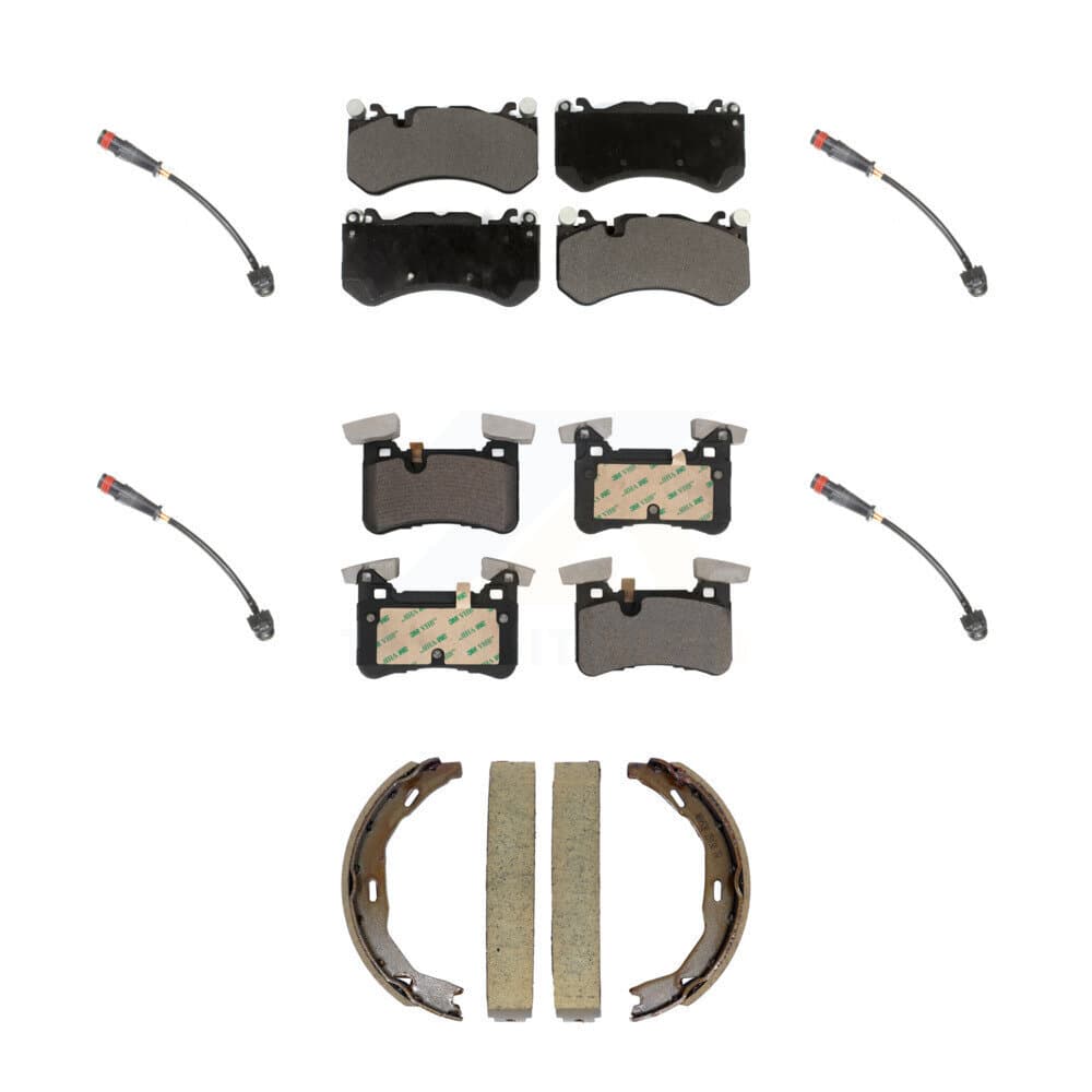 TEC - KTW-101817 - Front and Rear Disc Brake Pad Kits image 1