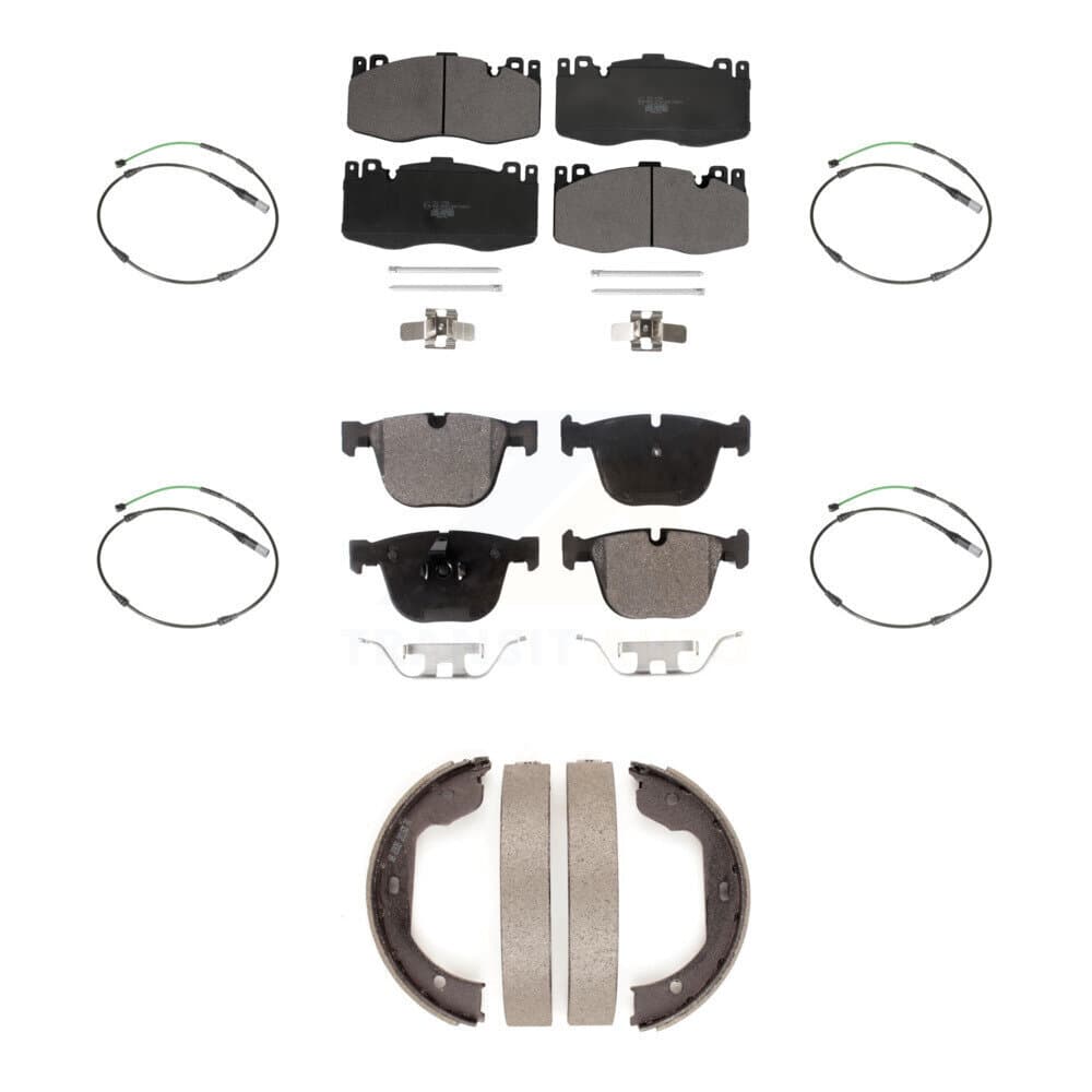 TEC - KTW-101819 - Front and Rear Disc Brake Pad Kits image 1