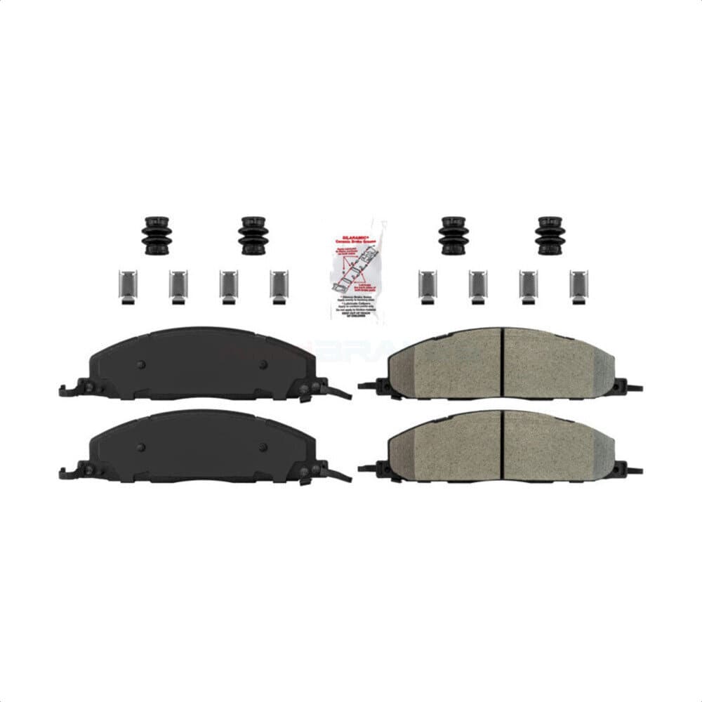 AmeriBRAKES - NWF-ASD1400 - Rear Disc Brake Pad image 1