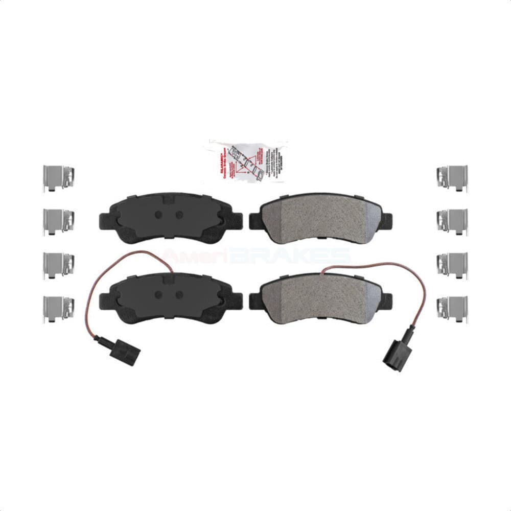 AmeriBRAKES - NWF-ASD1490 - Rear Disc Brake Pad image 1