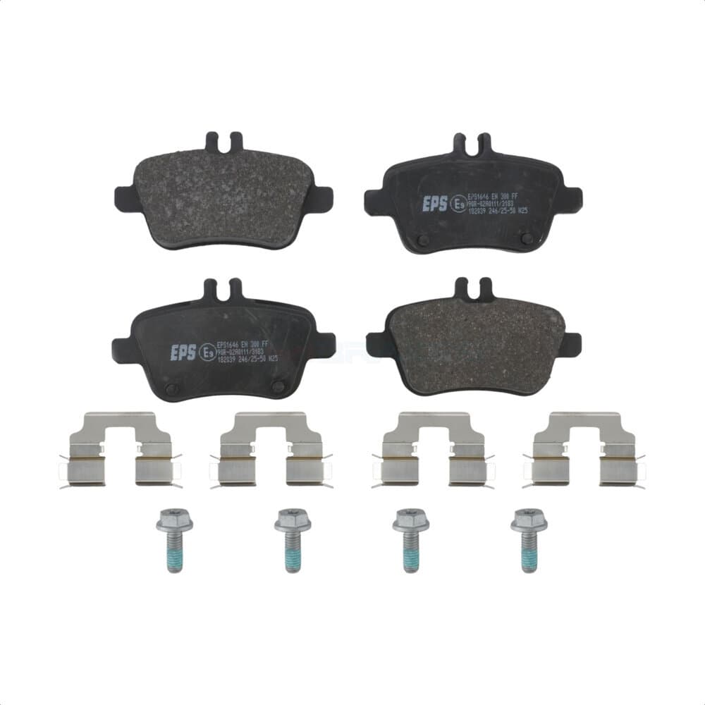 AmeriBRAKES - NWF-EPS1646 - Rear Disc Brake Pad image 1