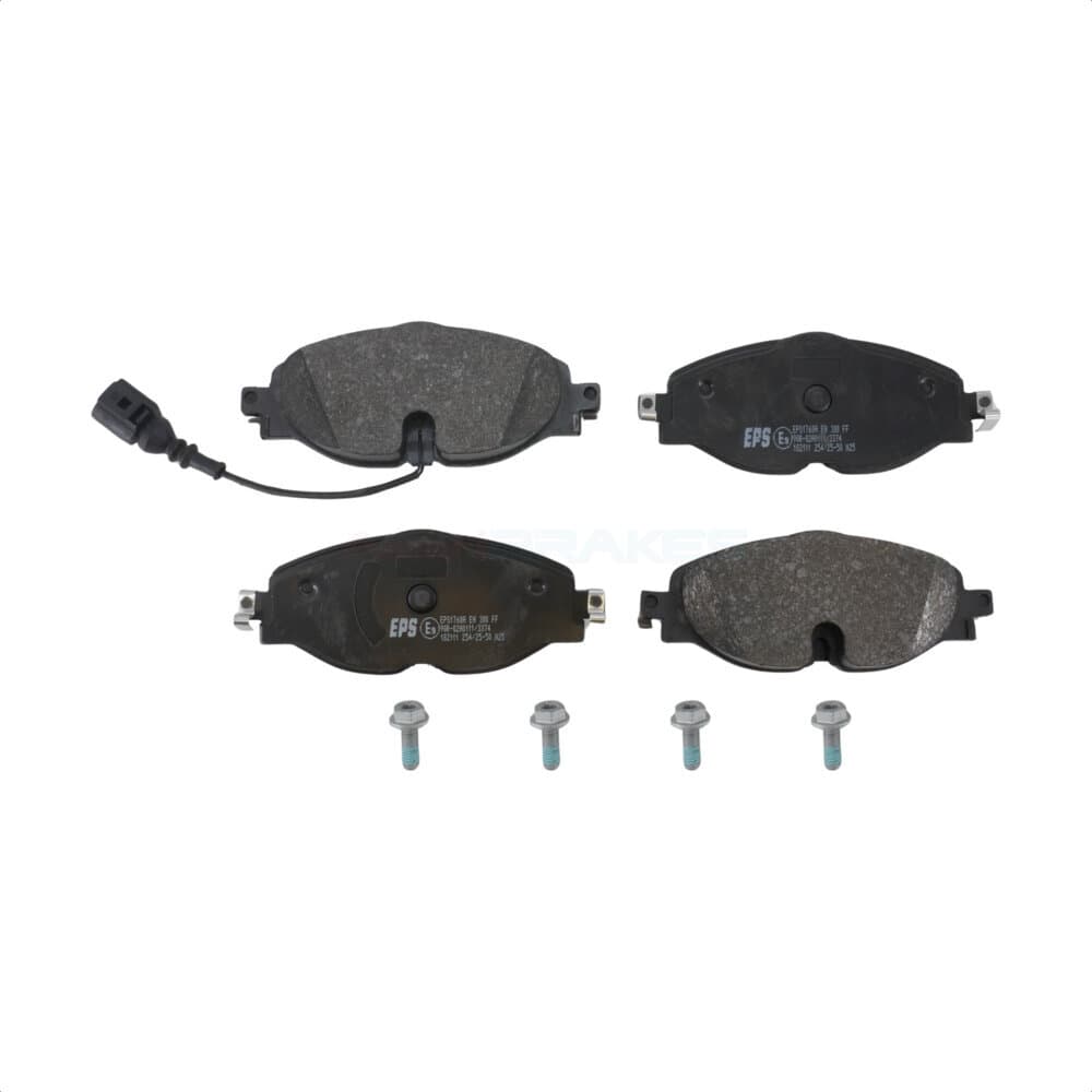 AmeriBRAKES - NWF-EPS1760A - Front Disc Brake Pad image 1