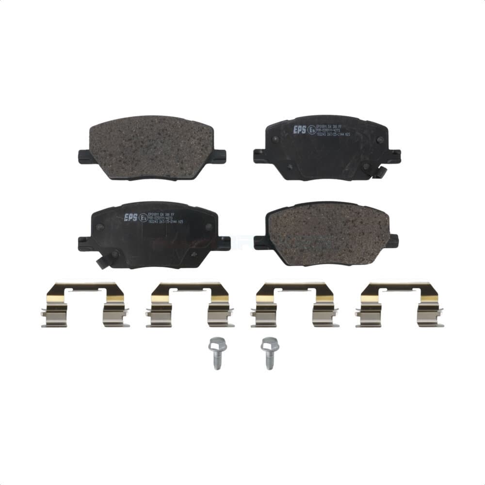 AmeriBRAKES - NWF-EPS1811 - Front Disc Brake Pad image 1