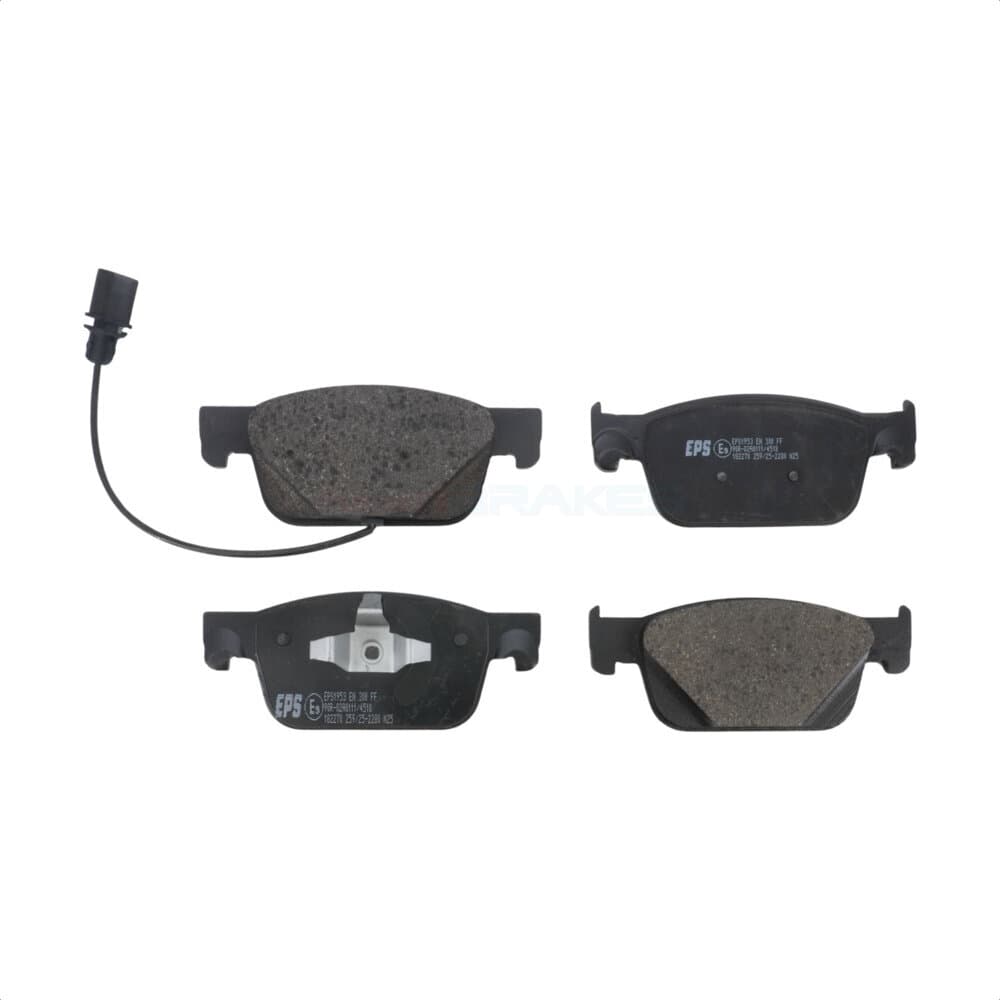 AmeriBRAKES - NWF-EPS1953 - Front Disc Brake Pad image 1