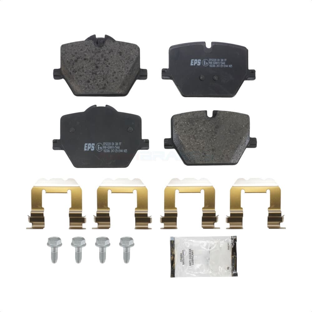 AmeriBRAKES - NWF-EPS2220 - Rear Disc Brake Pad image 1