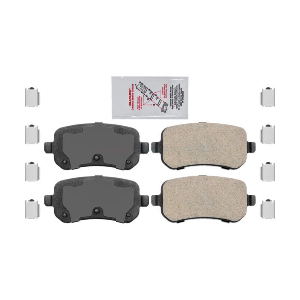 AmeriBRAKES - NWF-PRC1021 - Rear Disc Brake Pad image 1