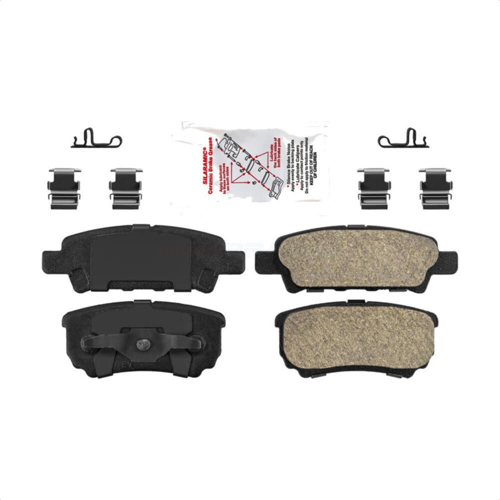 AmeriBRAKES - NWF-PRC1037 - Rear Disc Brake Pad image 1