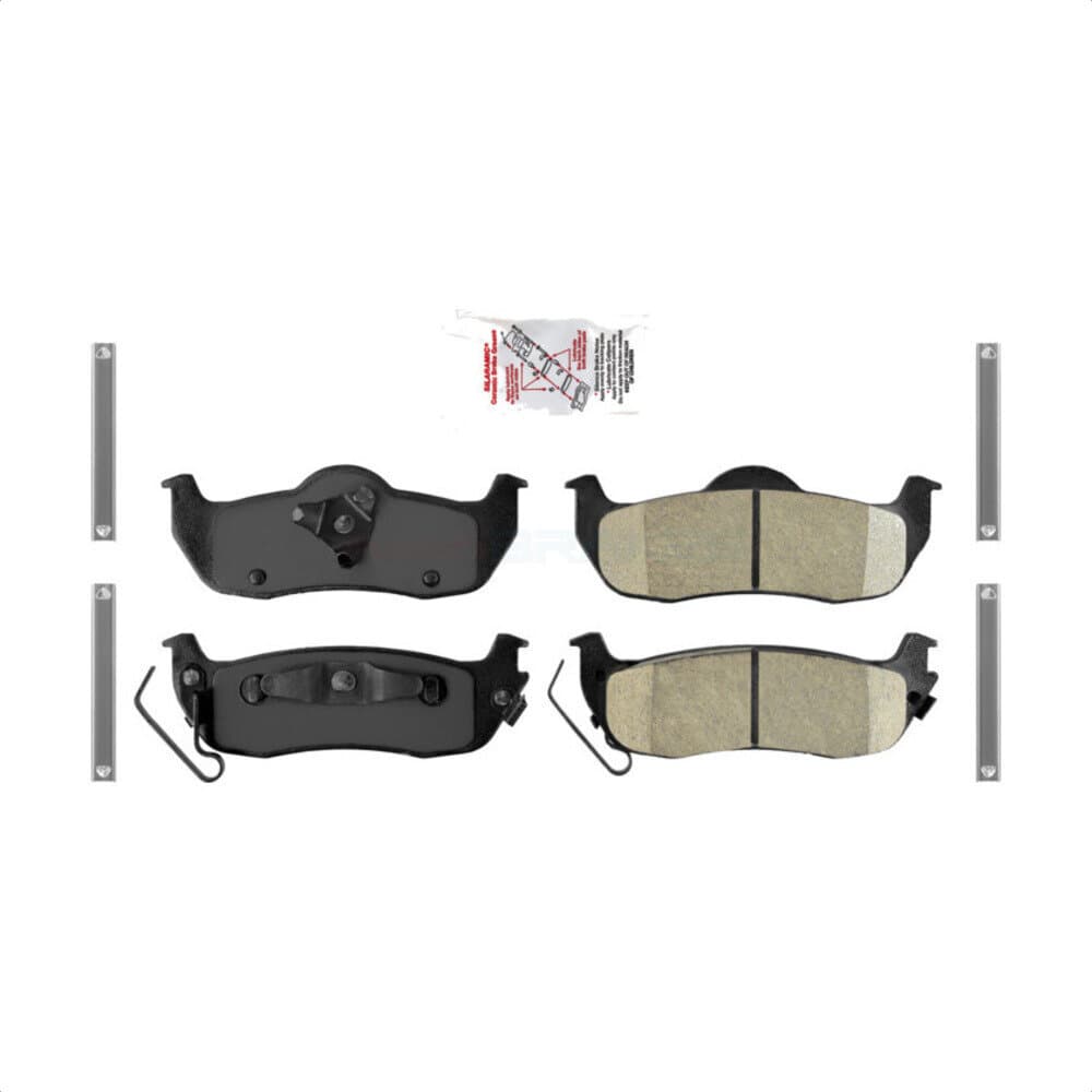 AmeriBRAKES - NWF-PRC1041 - Rear Disc Brake Pad image 1