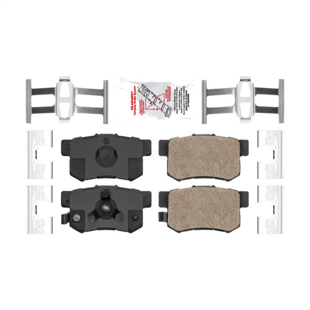 AmeriBRAKES - NWF-PRC1086 - Rear Disc Brake Pad image 1