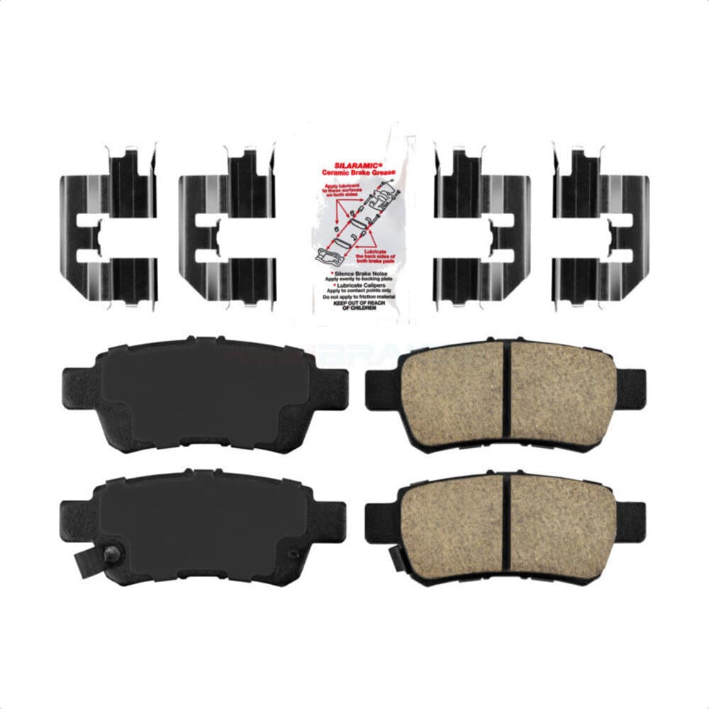 AmeriBRAKES - NWF-PRC1088 - Rear Disc Brake Pad image 1