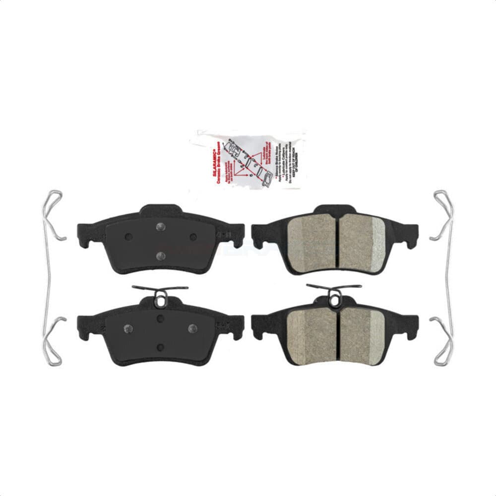 AmeriBRAKES - NWF-PRC1095 - Rear Disc Brake Pad image 1