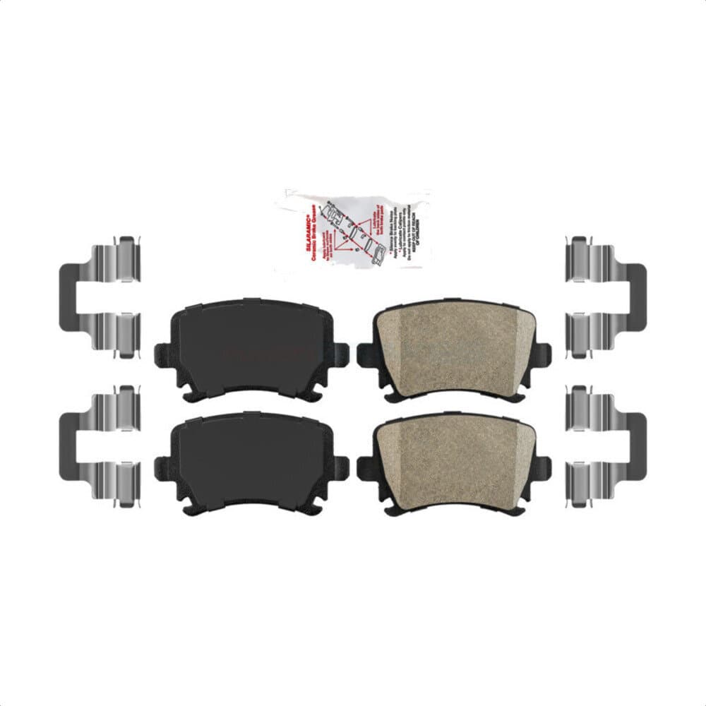 AmeriBRAKES - NWF-PRC1108 - Rear Disc Brake Pad image 1