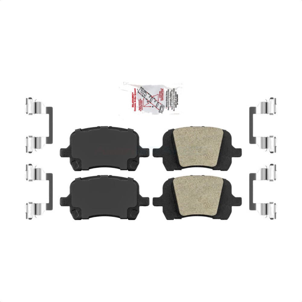 AmeriBRAKES - NWF-PRC1160 - Front Disc Brake Pad image 1