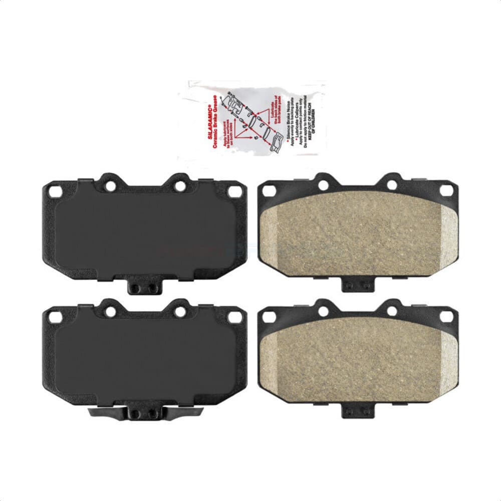 AmeriBRAKES - NWF-PRC1182 - Front Disc Brake Pad image 1
