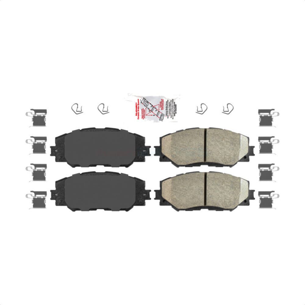 AmeriBRAKES - NWF-PRC1210 - Front Disc Brake Pad image 1