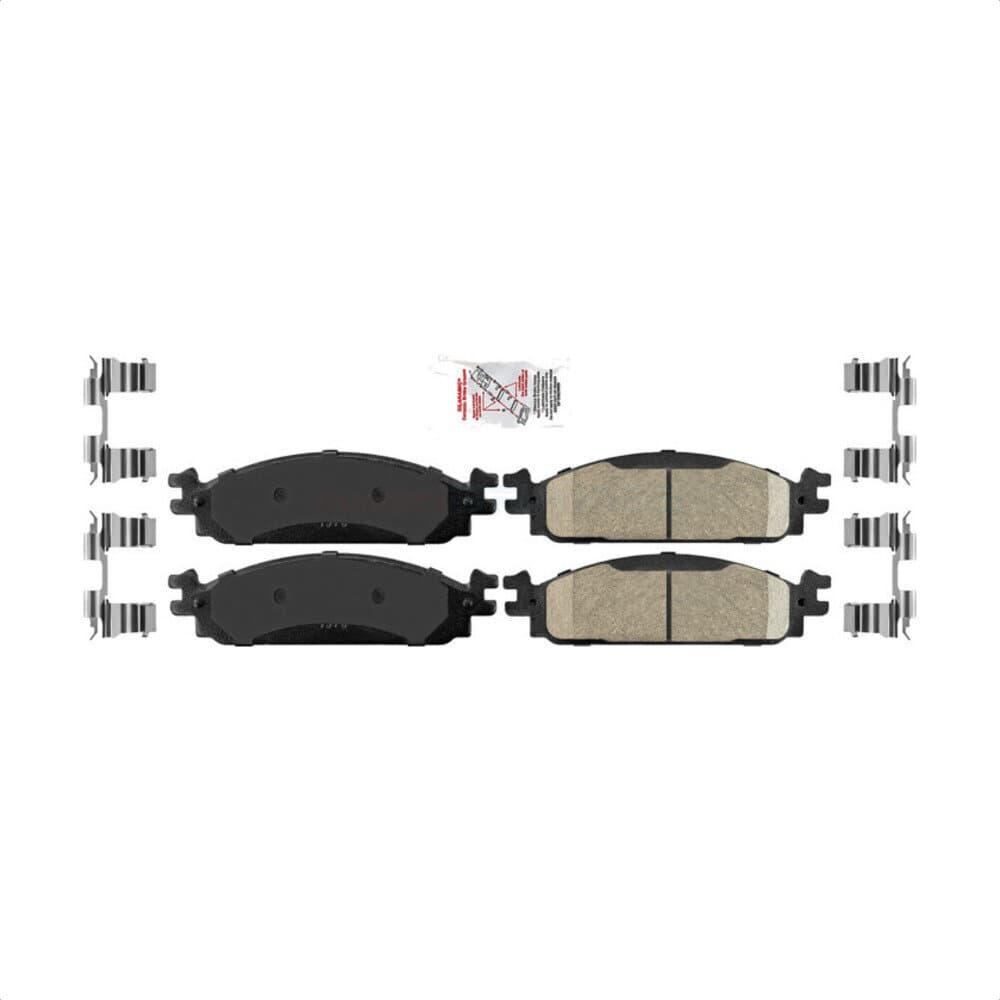 AmeriBRAKES - NWF-PRC1376 - Front Disc Brake Pad image 1