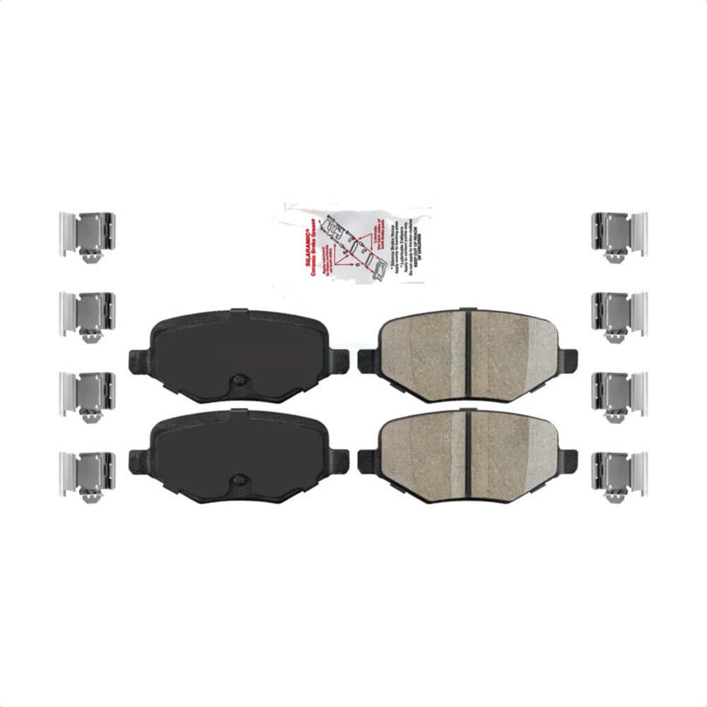 AmeriBRAKES - NWF-PRC1377A - Rear Disc Brake Pad image 1