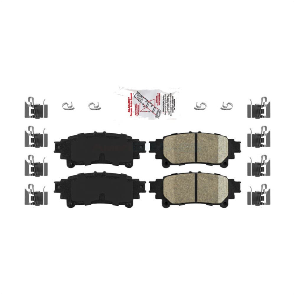 AmeriBRAKES - NWF-PRC1391 - Rear Disc Brake Pad image 1
