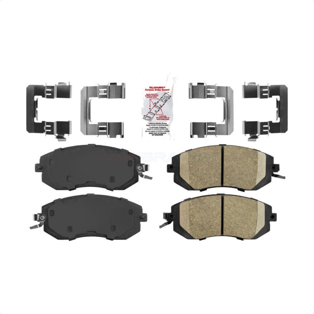 AmeriBRAKES - NWF-PRC1539 - Front Disc Brake Pad image 1