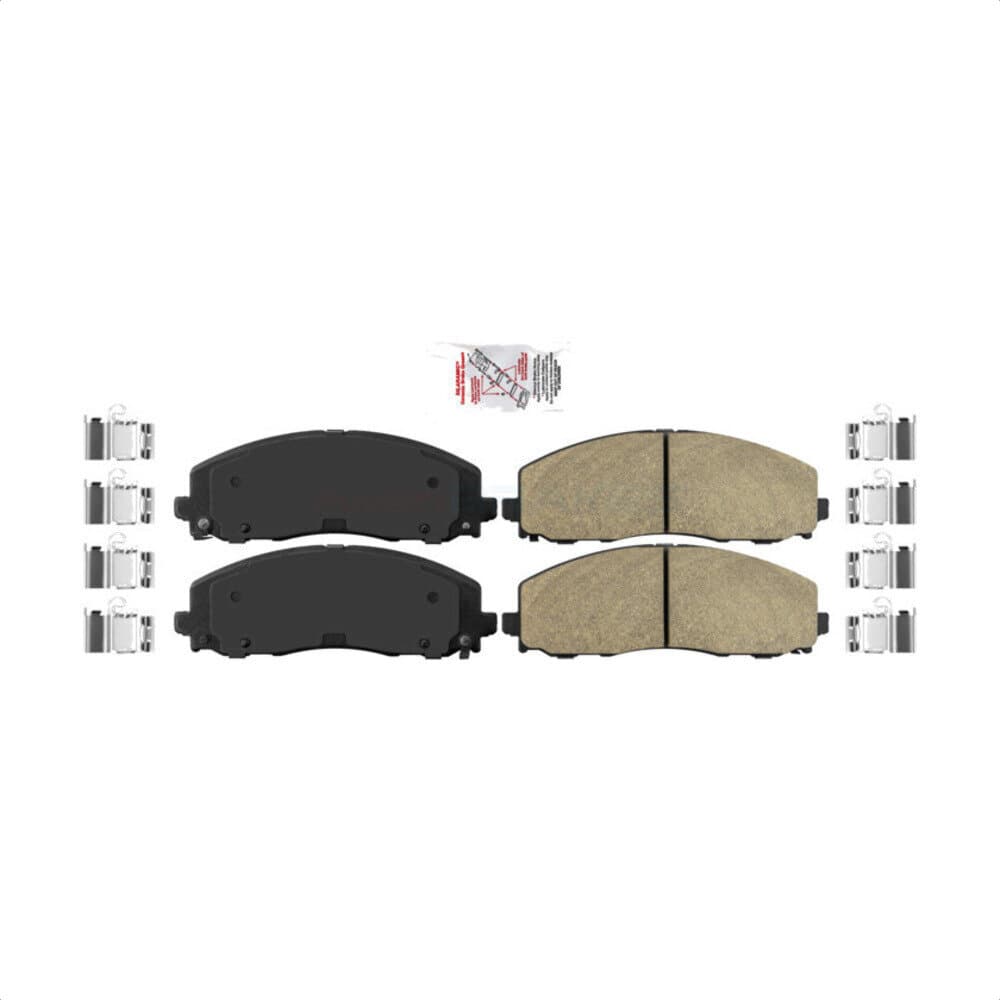 AmeriBRAKES - NWF-PRC1589 - Front Disc Brake Pad image 1