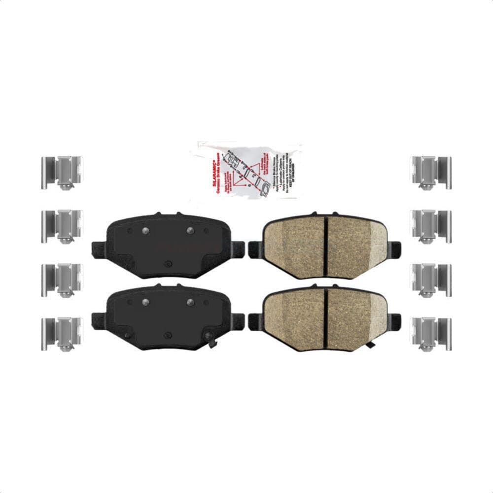 AmeriBRAKES - NWF-PRC1612 - Rear Disc Brake Pad image 1