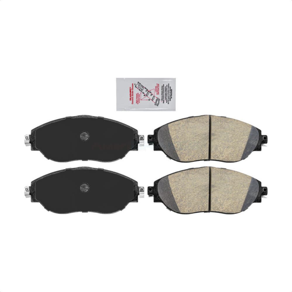 AmeriBRAKES - NWF-PRC1633A - Front Disc Brake Pad image 1
