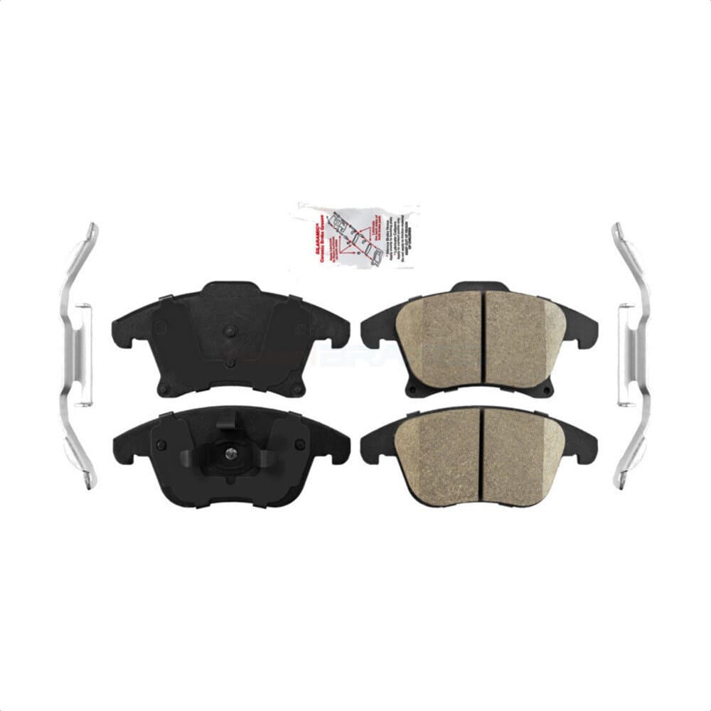 AmeriBRAKES - NWF-PRC1653 - Front Disc Brake Pad image 1