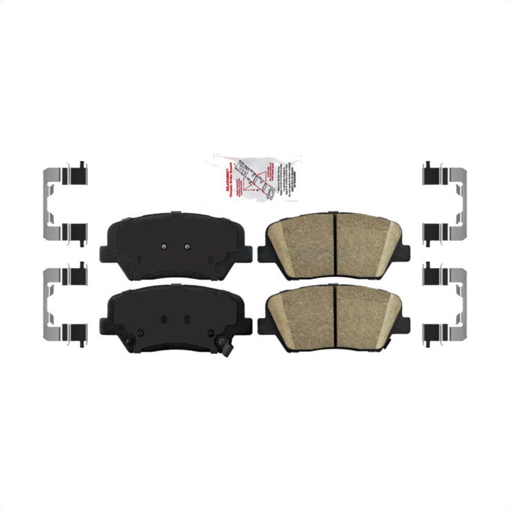 AmeriBRAKES - NWF-PRC1687 - Front Disc Brake Pad image 1