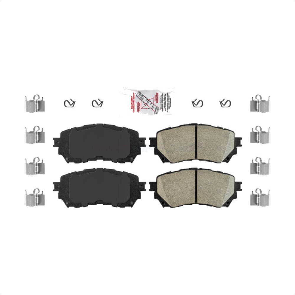 AmeriBRAKES - NWF-PRC1711 - Front Disc Brake Pad image 1