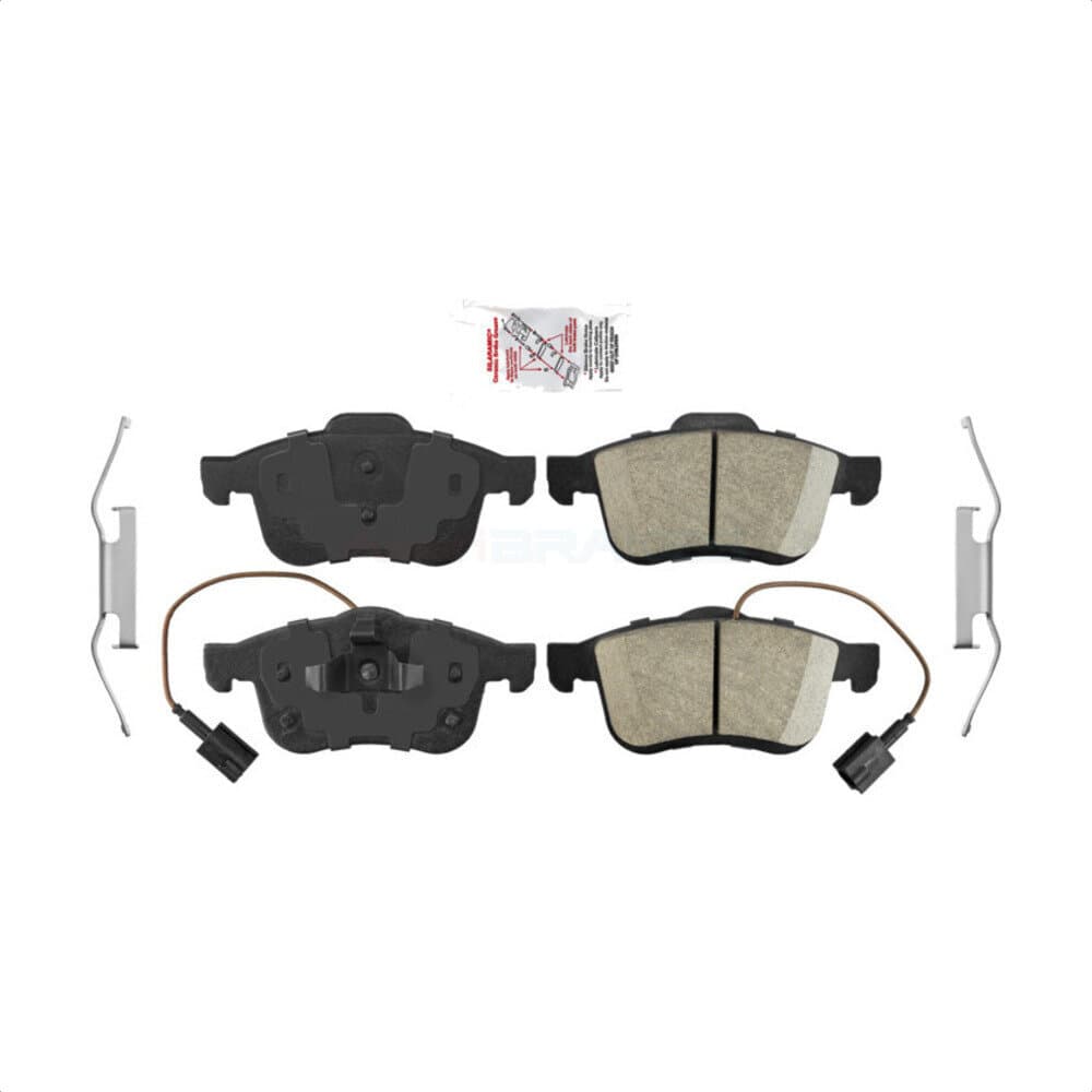 AmeriBRAKES - NWF-PRC1721A - Front Disc Brake Pad image 1