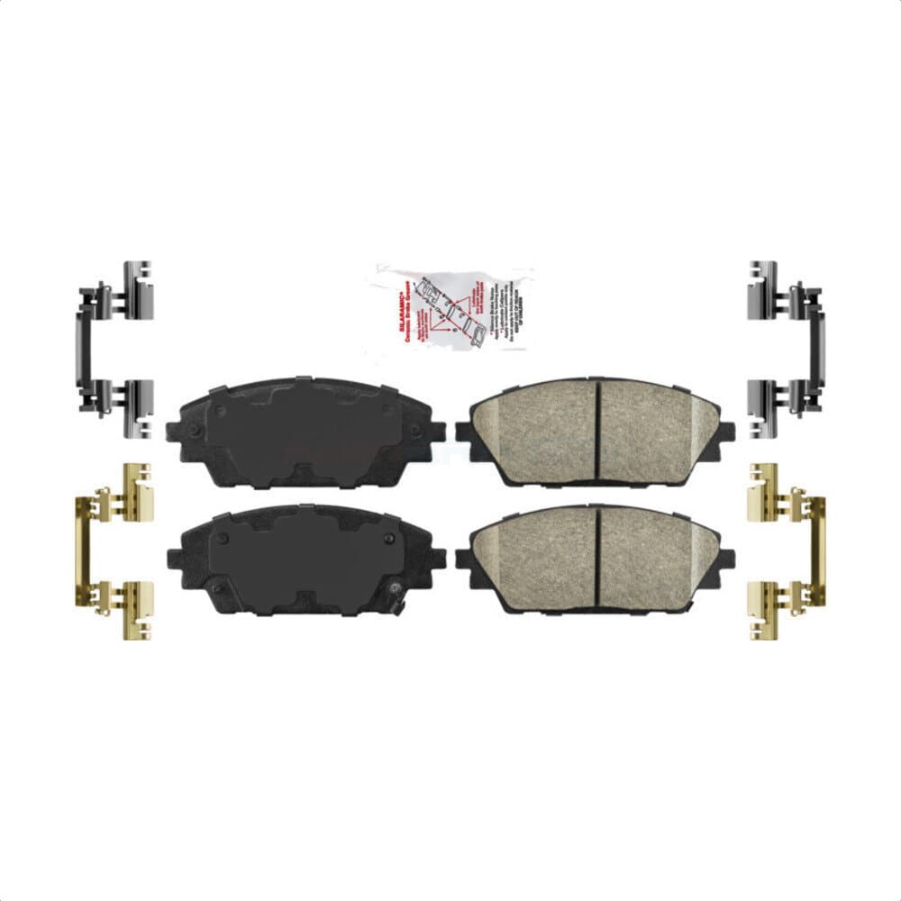 AmeriBRAKES - NWF-PRC1728 - Front Disc Brake Pad image 1