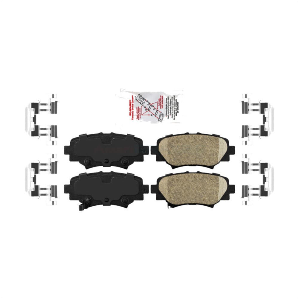 AmeriBRAKES - NWF-PRC1729 - Rear Disc Brake Pad image 1