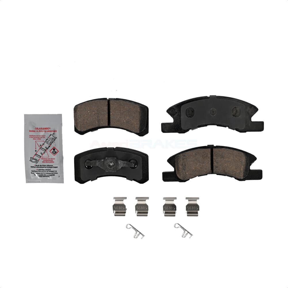 AmeriBRAKES - NWF-PRC1731 - Front Disc Brake Pad image 1