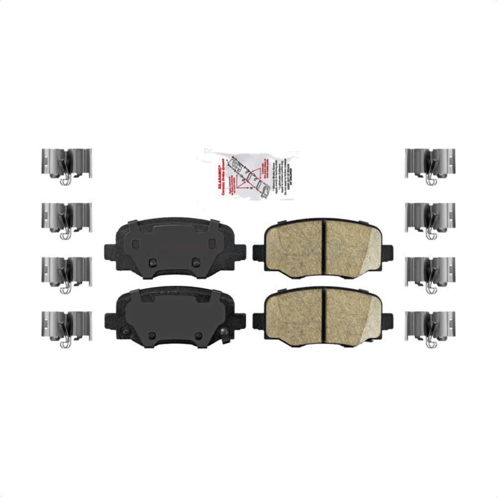 AmeriBRAKES - NWF-PRC1809 - Rear Disc Brake Pad image 1