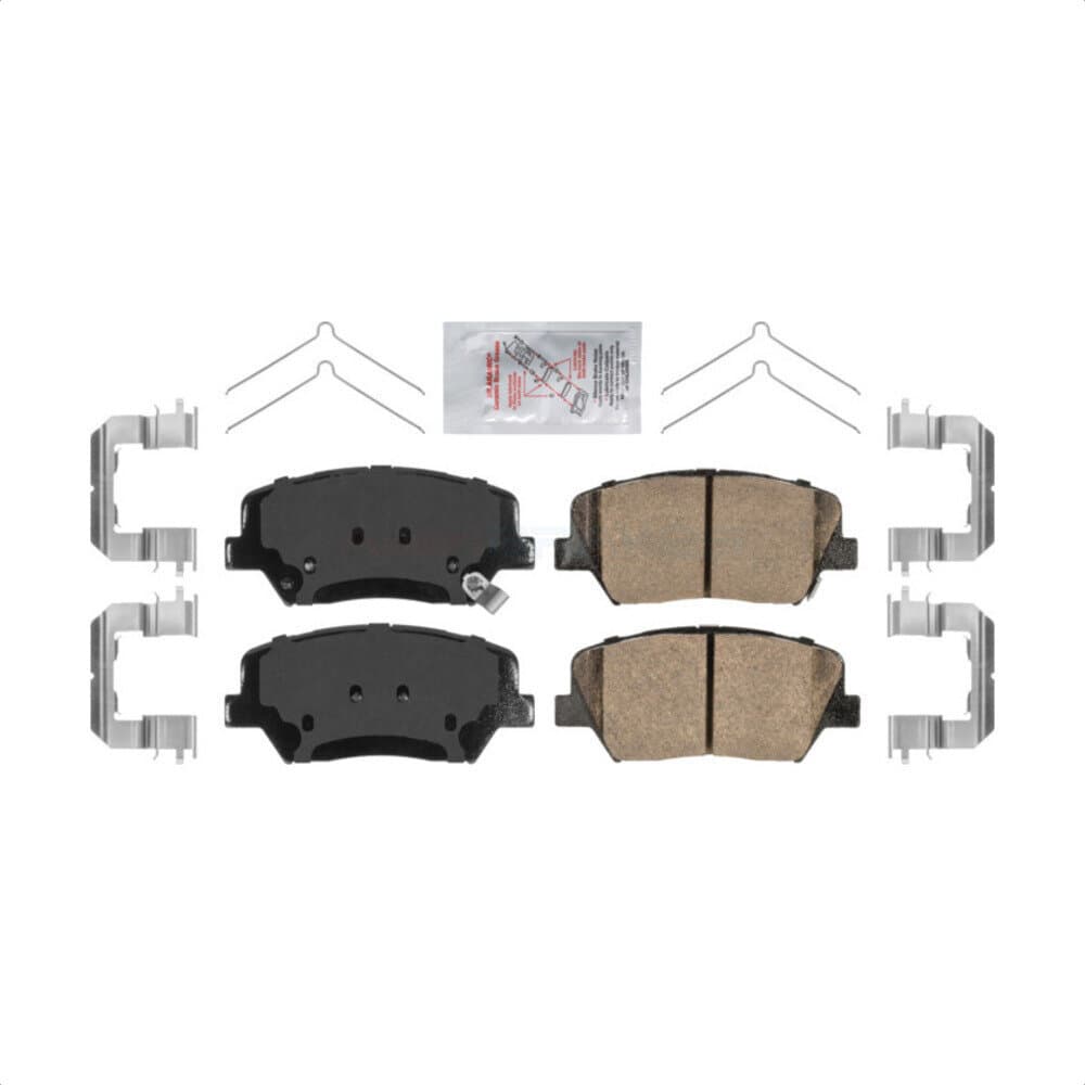 AmeriBRAKES - NWF-PRC1815 - Front Disc Brake Pad image 1