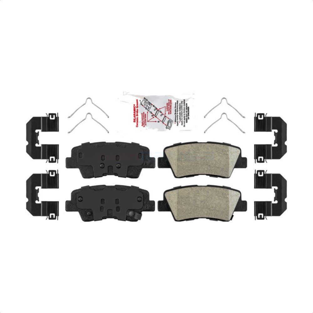 AmeriBRAKES - NWF-PRC1848 - Rear Disc Brake Pad image 1