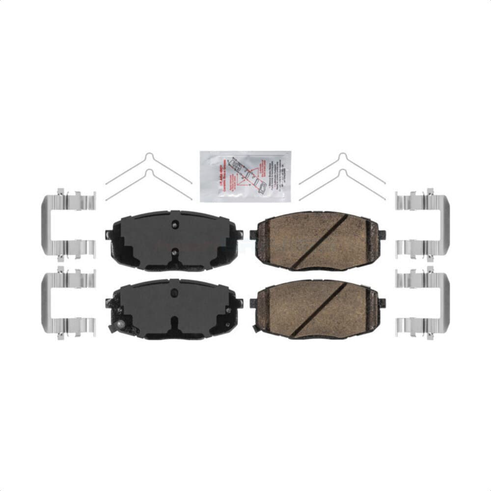 AmeriBRAKES - NWF-PRC2035 - Front Disc Brake Pad image 1