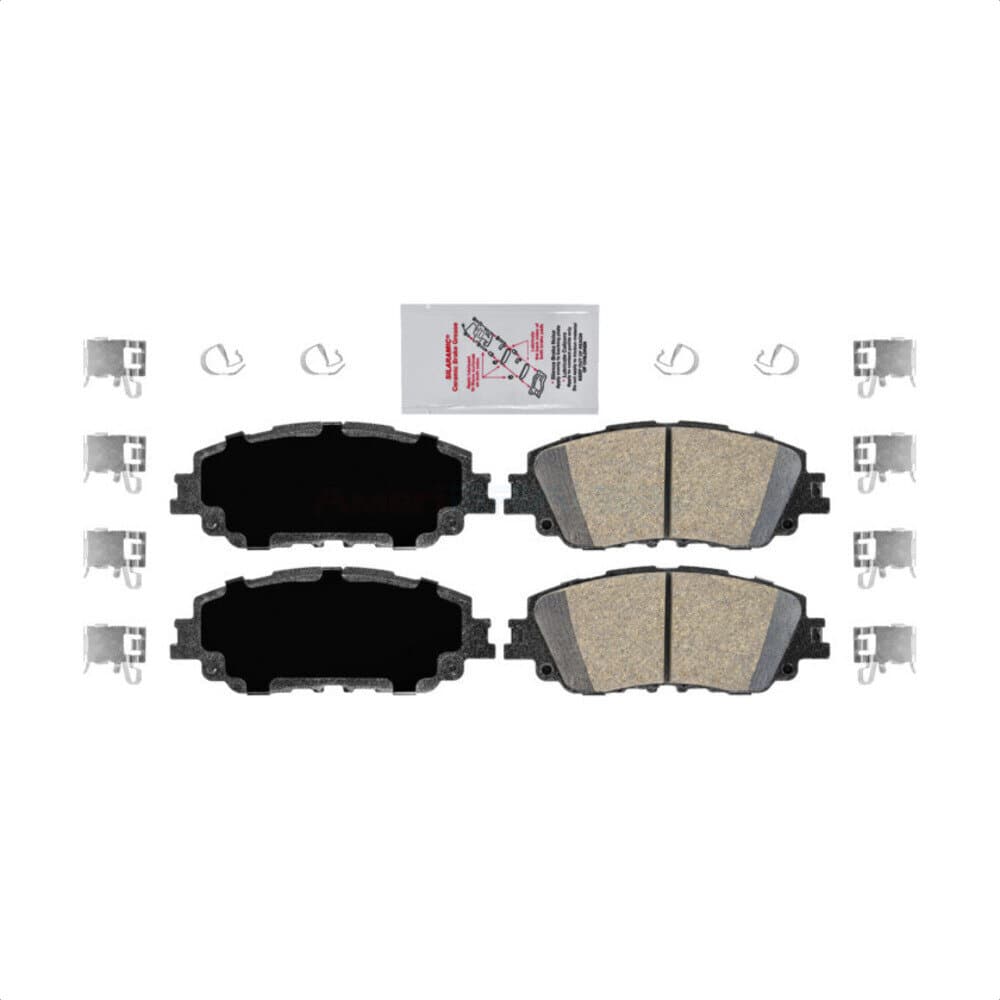 AmeriBRAKES - NWF-PRC2076 - Front Disc Brake Pad image 1