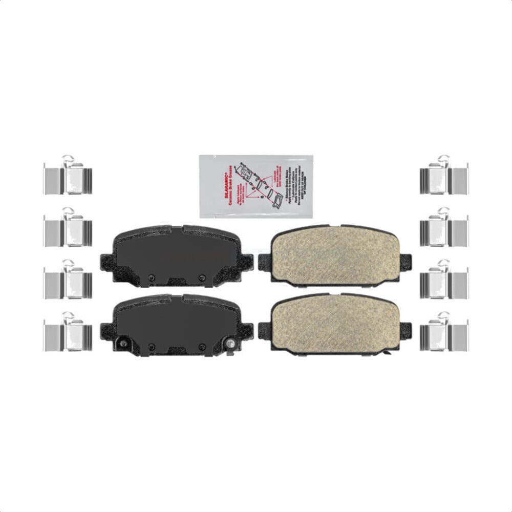 AmeriBRAKES - NWF-PRC2081 - Rear Disc Brake Pad image 1