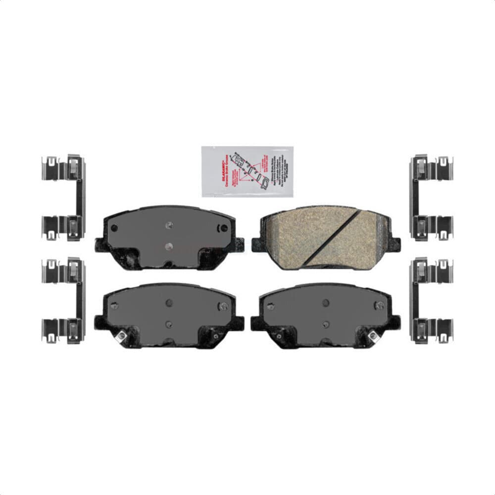 AmeriBRAKES - NWF-PRC2198 - Front Disc Brake Pad image 1