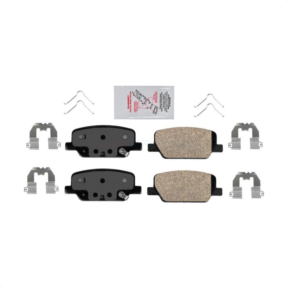 AmeriBRAKES - NWF-PRC2199 - Rear Disc Brake Pad image 1