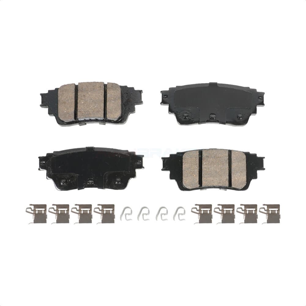 AmeriBRAKES - NWF-PRC2200 - Rear Disc Brake Pad image 1