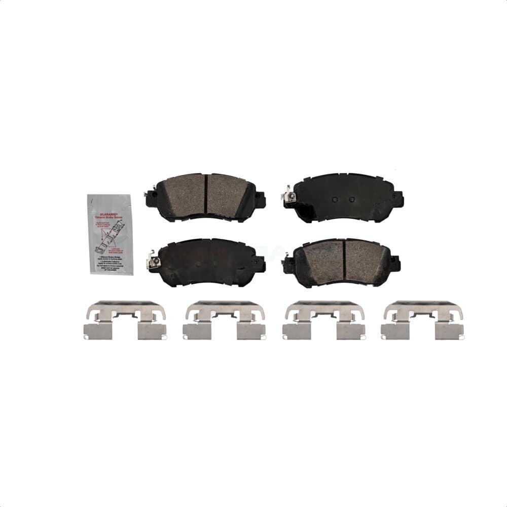 AmeriBRAKES - NWF-PRC2324 - Front Disc Brake Pad image 1