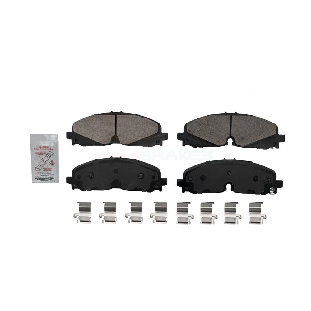 AmeriBRAKES - NWF-PRC2371 - Front Disc Brake Pad image 1