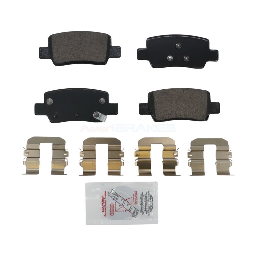 AmeriBRAKES - NWF-PRC2373 - Rear Disc Brake Pad image 1